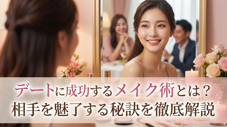 デートに成功するメイク術とは？相手を魅了する秘訣を徹底解説