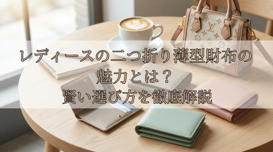 レディースの二つ折り薄型財布の魅力とは？賢い選び方を徹底解説