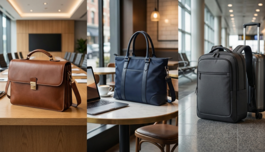 メンズビジネスバッグのおすすめはこれ。シーン別の選び方と人気ブランドを解説
