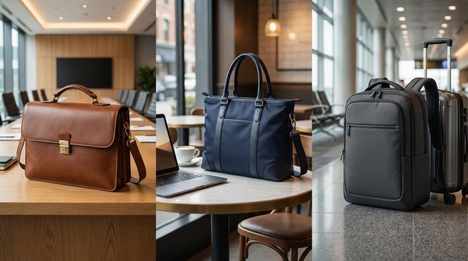 メンズビジネスバッグのおすすめはこれ。シーン別の選び方と人気ブランドを解説