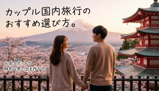 カップル国内旅行のおすすめ選び方。人気スポットで特別な思い出を作ろう！